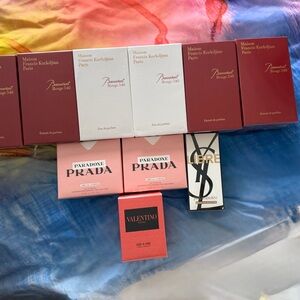 & Other Stories White and Gold Perfume Box